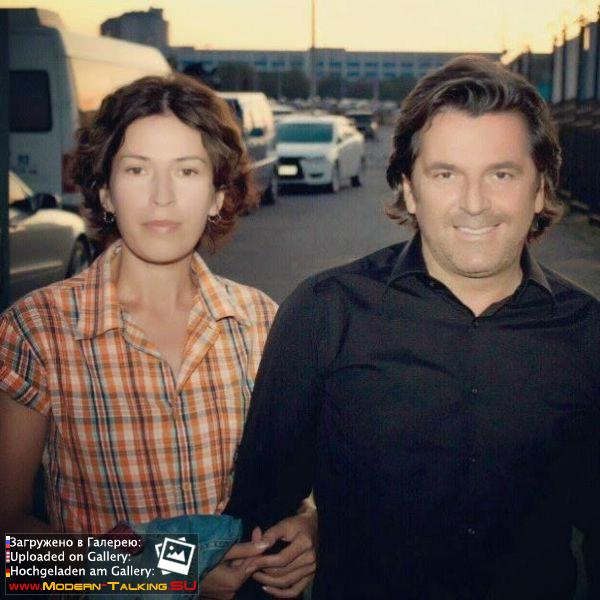 Томас Андерс с поклонниками