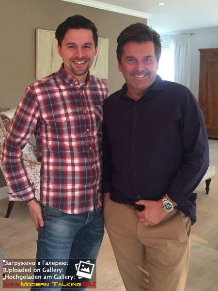 Томас Андерс с поклонниками