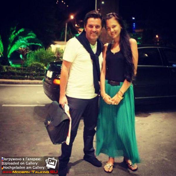 Томас Андерс с поклонниками