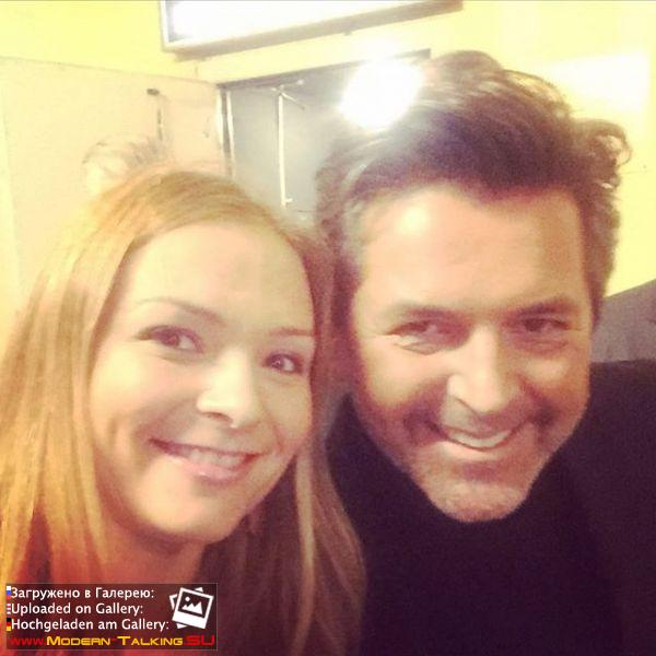 Томас Андерс с поклонниками