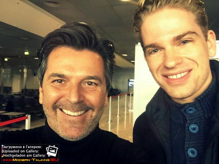 Томас Андерс с поклонниками