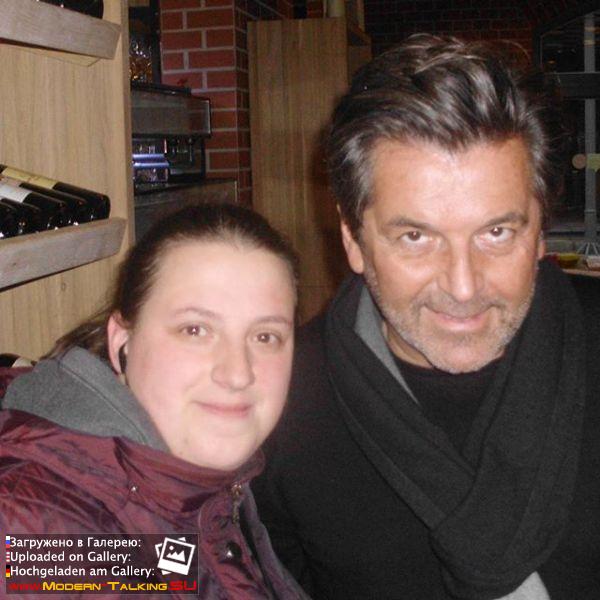 Томас Андерс с поклонниками