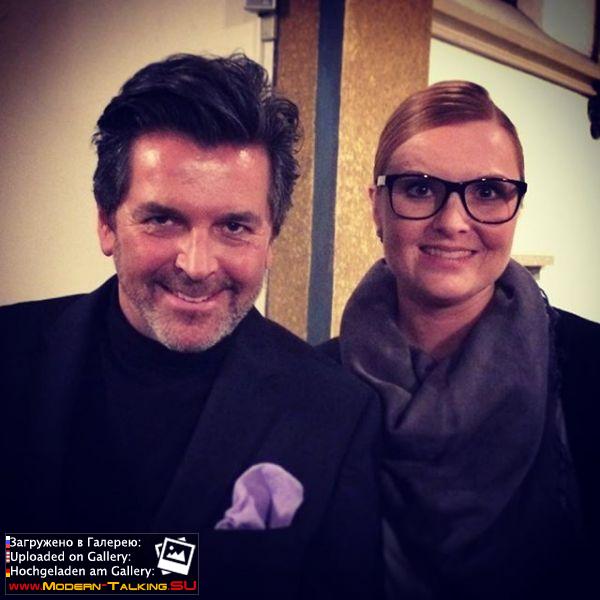 Томас Андерс с поклонниками