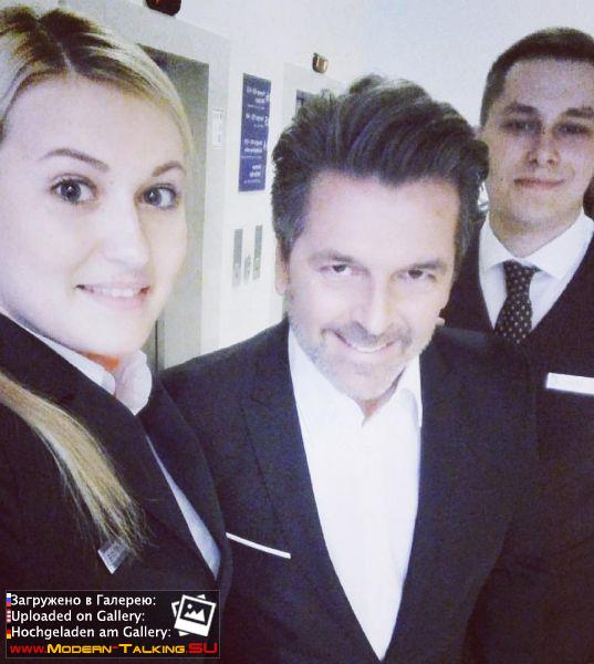 Томас Андерс с поклонниками