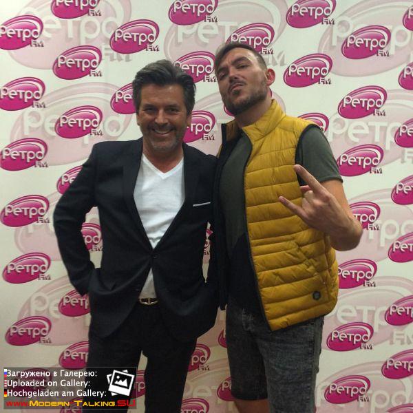 Томас Андерс с поклонниками