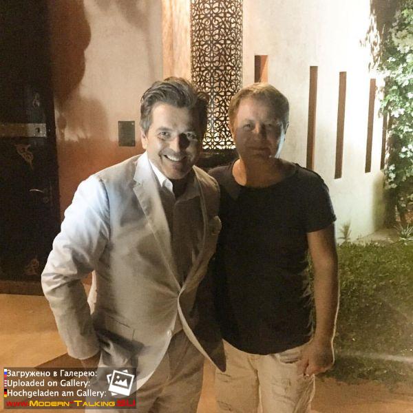 Томас Андерс с поклонниками