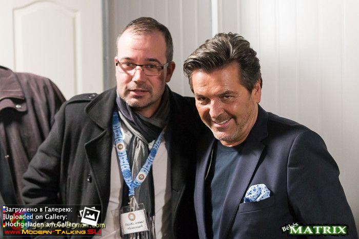 Томас Андерс с поклонниками