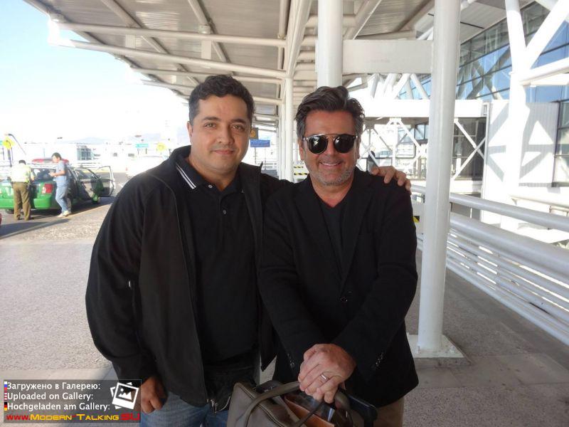 Томас Андерс с поклонниками