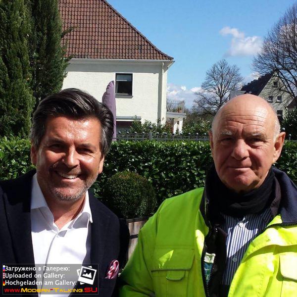 Томас Андерс с поклонниками