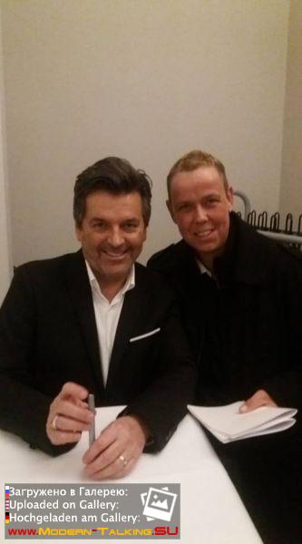 Томас Андерс с поклонниками