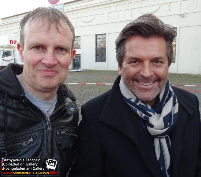 Томас Андерс с поклонниками