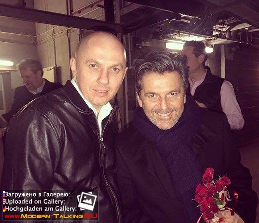 Томас Андерс с поклонниками