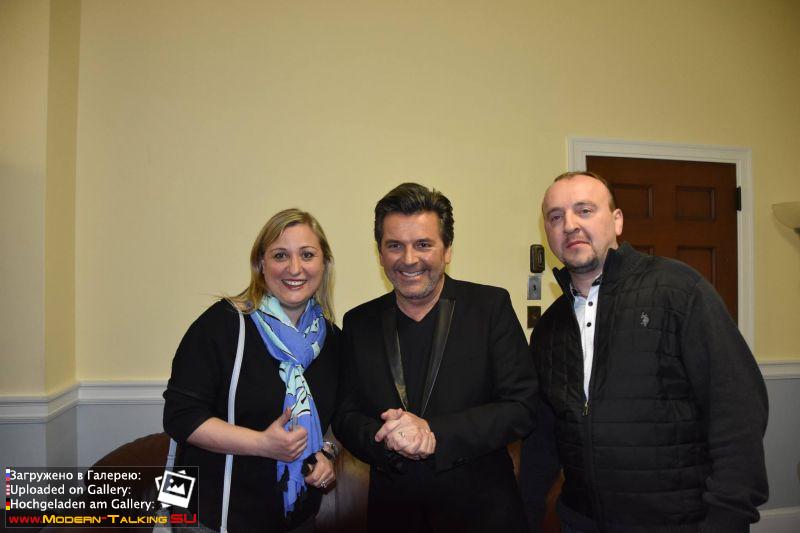 Томас Андерс с поклонниками