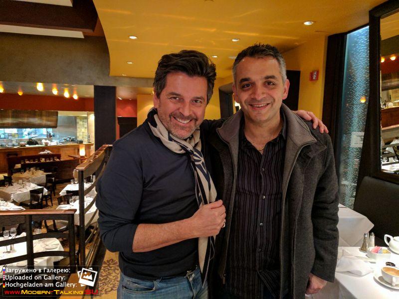 Томас Андерс с поклонниками