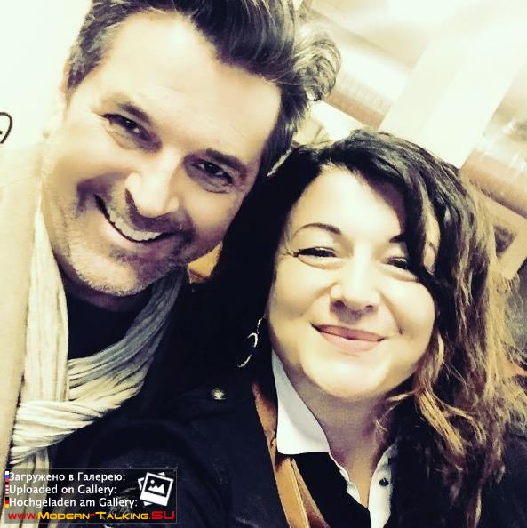 Томас Андерс с поклонниками