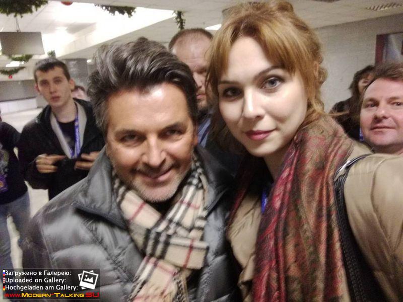 Томас Андерс с поклонниками