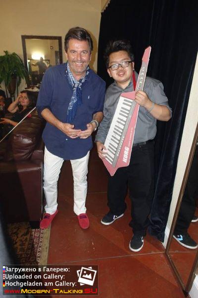 Томас Андерс с поклонниками San Jose Concert 2016