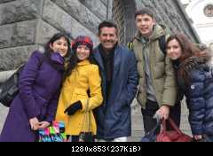 Томас Андерс с поклонниками