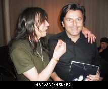 Томас Андерс с поклонниками