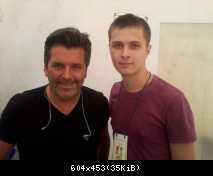 Томас Андерс с поклонниками