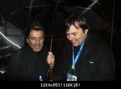 Томас Андерс с поклонниками