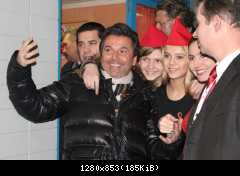 Томас Андерс с поклонниками