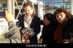 Томас Андерс с поклонниками