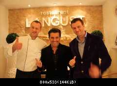 Томас Андерс с поклонниками