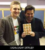 Томас Андерс с поклонниками