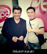 Томас Андерс с поклонниками