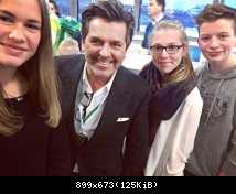 Томас Андерс с поклонниками