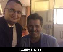 Томас Андерс с поклонниками