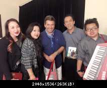 Томас Андерс с поклонниками