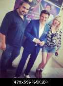 Томас Андерс с поклонниками