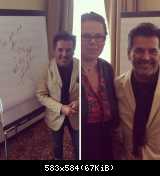 Томас Андерс с поклонниками