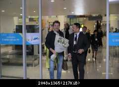 Томас Андерс с поклонниками