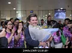 Томас Андерс с поклонниками