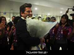 Томас Андерс с поклонниками