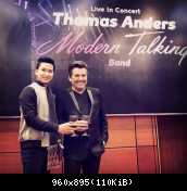 Томас Андерс с поклонниками