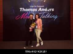 Томас Андерс с поклонниками