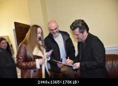 Томас Андерс с поклонниками