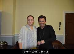 Томас Андерс с поклонниками