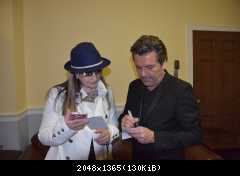 Томас Андерс с поклонниками