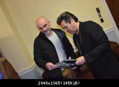 Томас Андерс с поклонниками