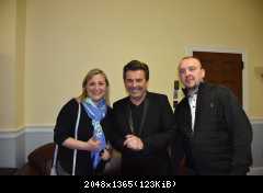 Томас Андерс с поклонниками