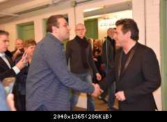 Томас Андерс с поклонниками