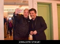 Томас Андерс с поклонниками