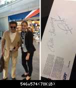 Томас Андерс с поклонниками