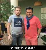 Томас Андерс с поклонниками