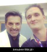 Томас Андерс с поклонниками